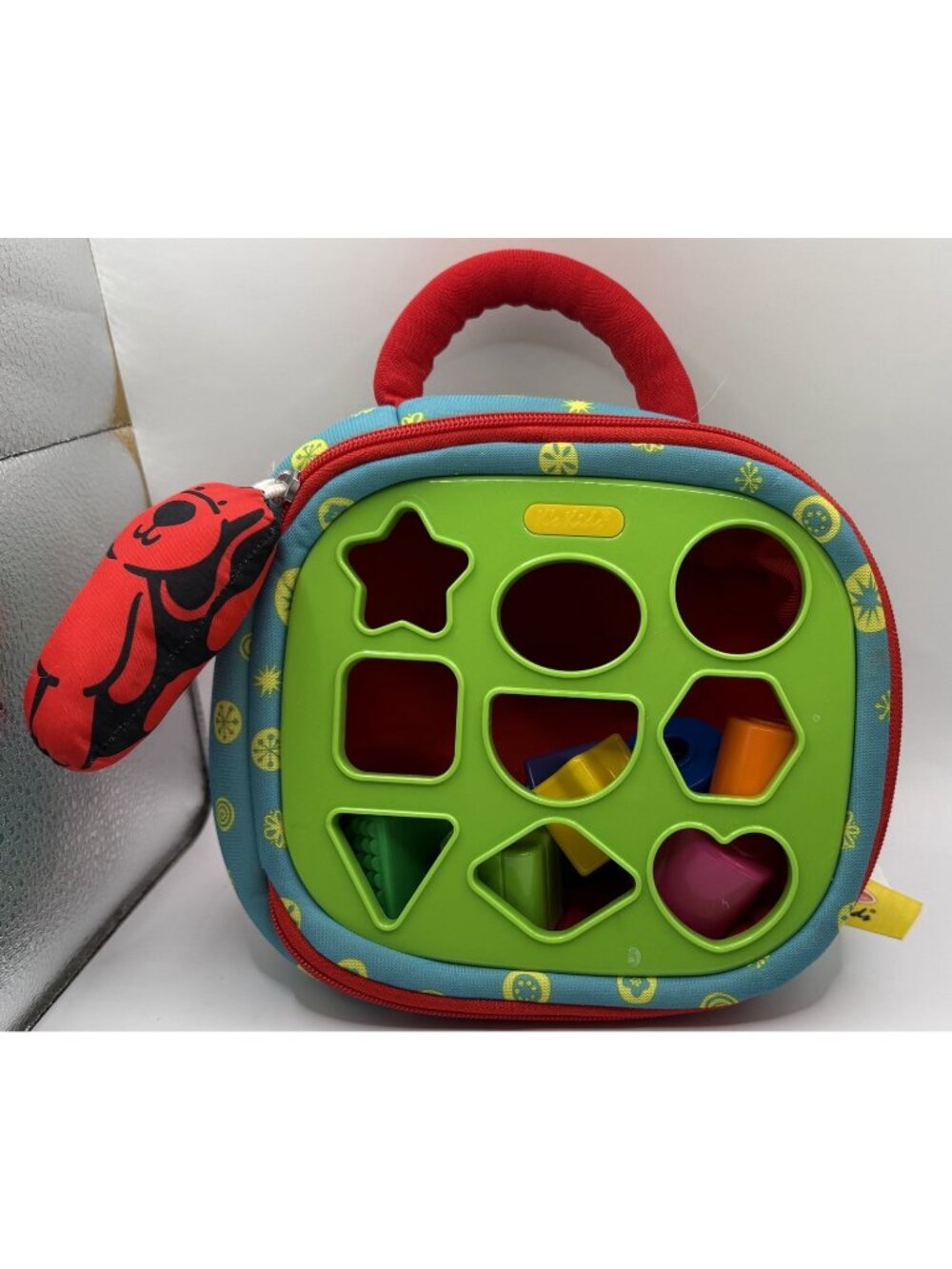 Melissa & Doug K's Kids Take-Along Shape Sorter With 2-Sided Activity READ!